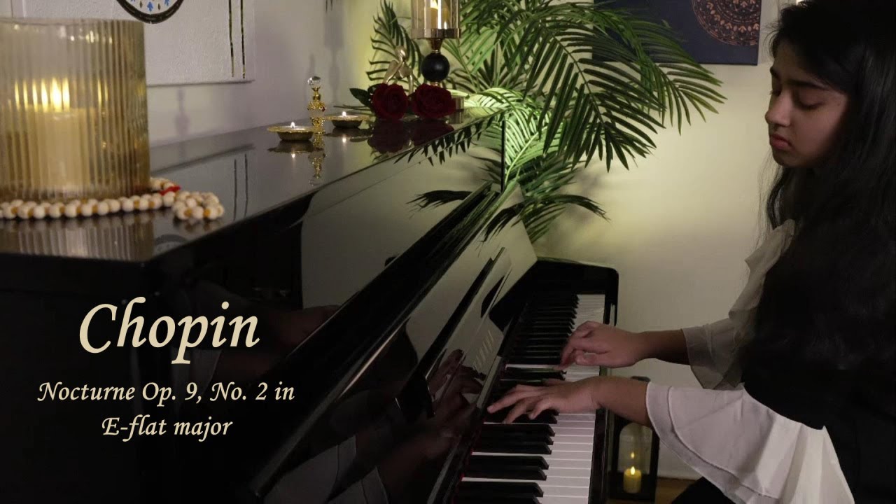 Chopin - Nocturne Op. 9, No. 2 in E-flat major || Athena || #chopin 