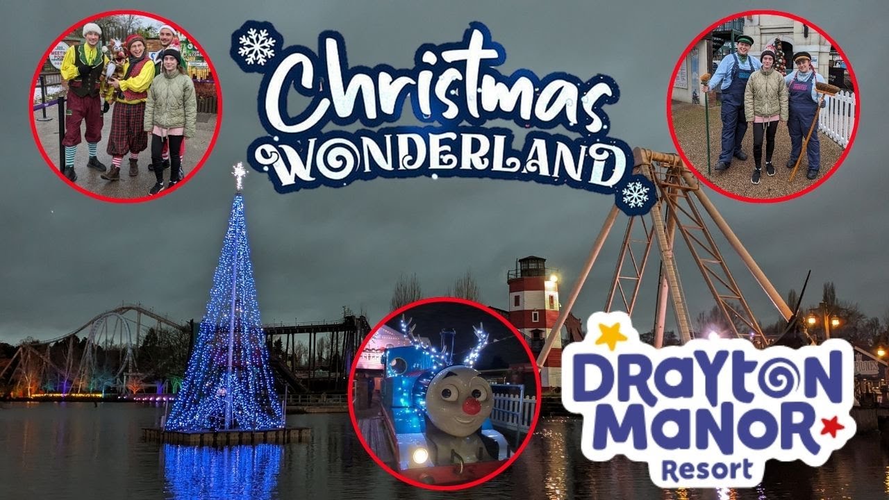 Christmas Wonderland Vlog 2023 at Drayton Manor Resort
