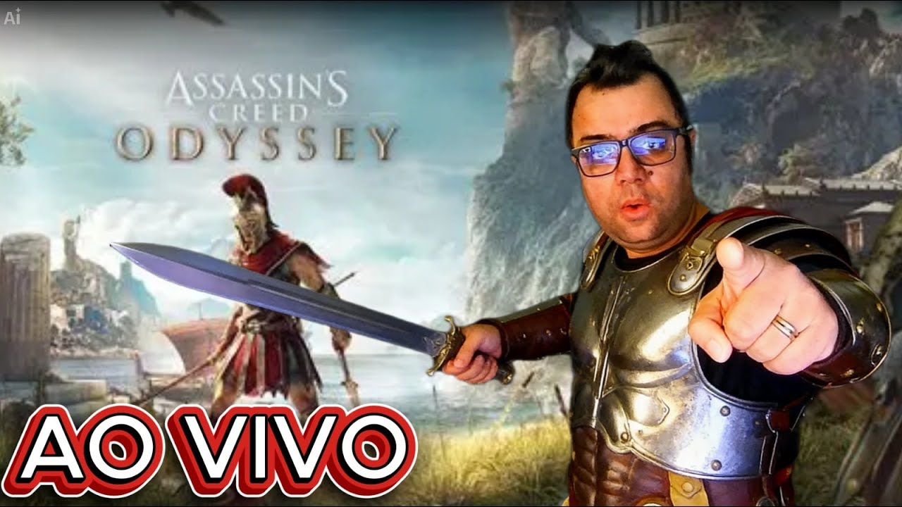 𝙇𝙄𝙑𝙀🔴🎮Bom dia! Café com Tiagão / Assassins Creed Odyssey ep 13
