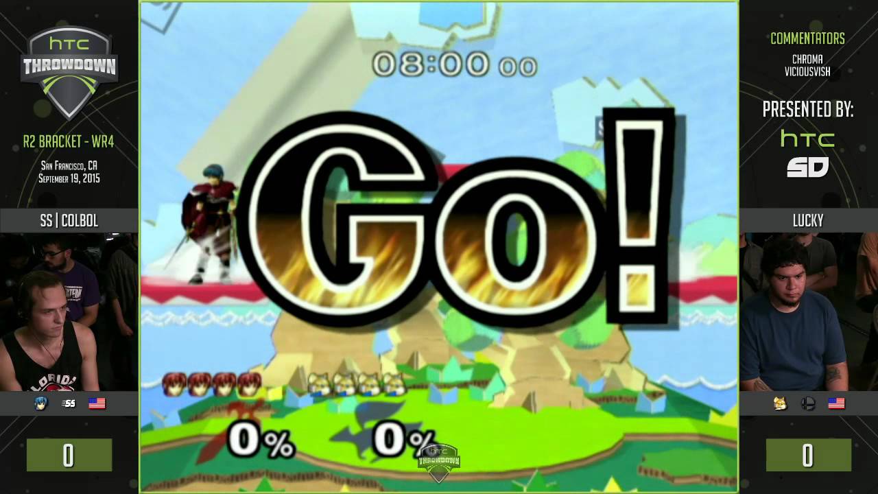HTC Throwdown - R2 Bracket - WR4: SS|Colbol (Marth) vs Lucky (Fox)