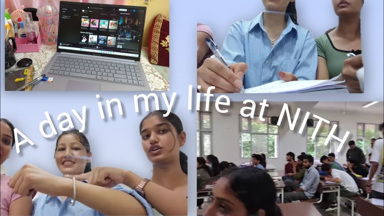 A day in my life at NIT (Hamirpur)🤍