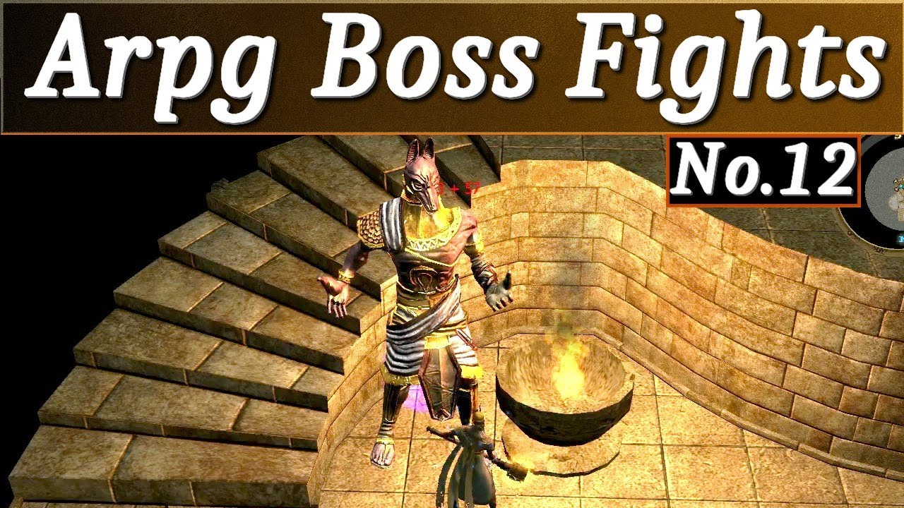 Egypt's Hero VS ANUBIS| Arpg Boss Fights No.12 - Loki Heroes of Mythology