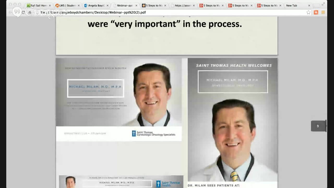 5 Steps to Marketing a Physician