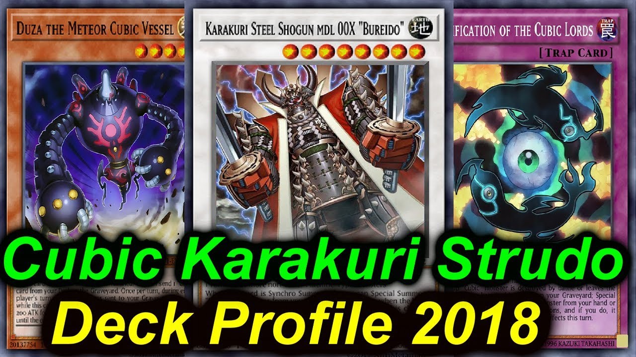 【YGOPRO】CUBIC KARAKURI DECK 2018
