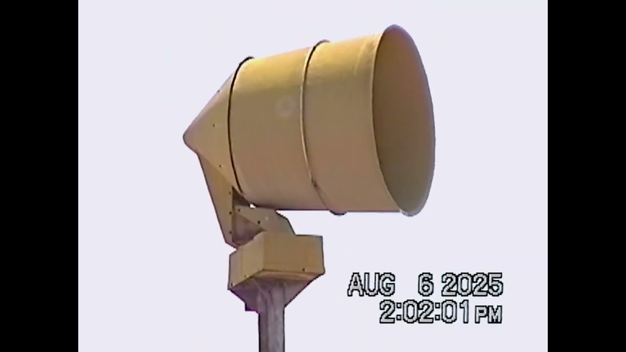 ACA P-50 Test | 8/6/25 | DeSoto, Tx | on Analog Camcorder