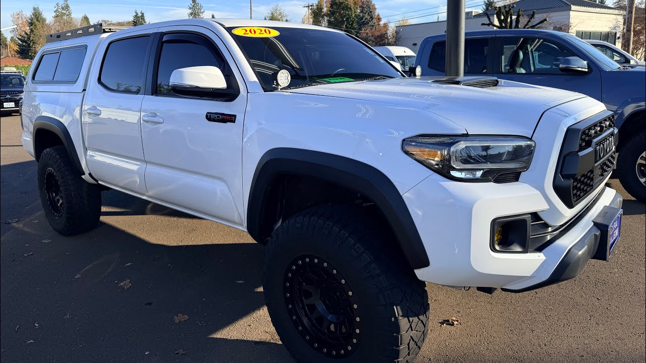 Toyota больше никогда их не выпустит! Последняя модель Toyota Tacoma TRD PRO с двигателем V6!