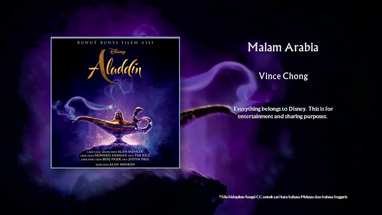 Aladdin 2019 | Malam Arabia (Bahasa Melayu) // Arabian Nights (Malay) (Lyrics & Translation)