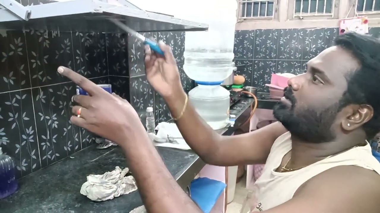 శ్రీకీకి కోల్డ్ వచ్చింది, మన పని మనం చేసుకుంటే తప్పేముందని పెయింటింగ్ వర్క్ అయితే చేసేసాము