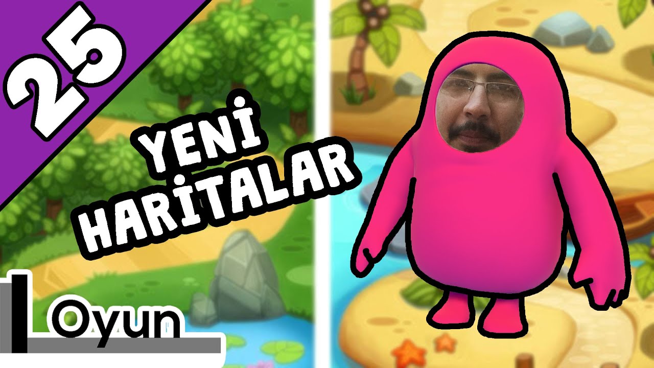 Fall Guys - Yeni Haritalar İlk Bakış...