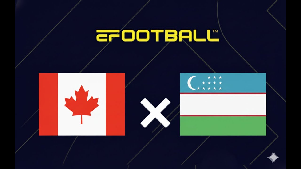 eFootball™ 2025 (PS4) - #8 Canadá X Uzbequistão