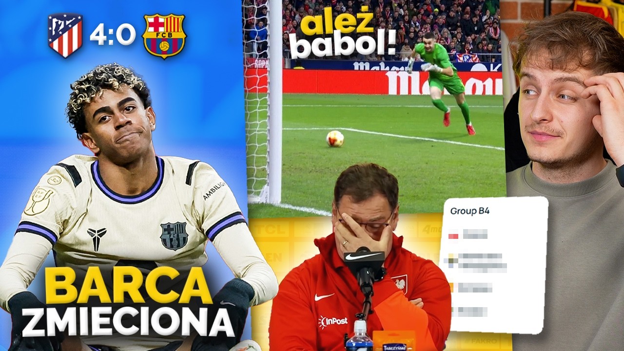Barcelona dostała LANIE od Atletico! Wpadka BRAMKARZA… Polska poznała rywali w Lidze Narodów!