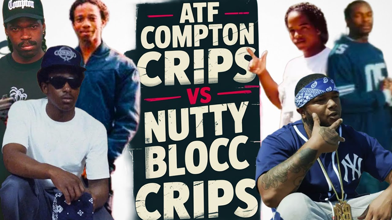 ATF Compton Crips против Nutty Blocc Compton Crips и CV70 — Смертельная война