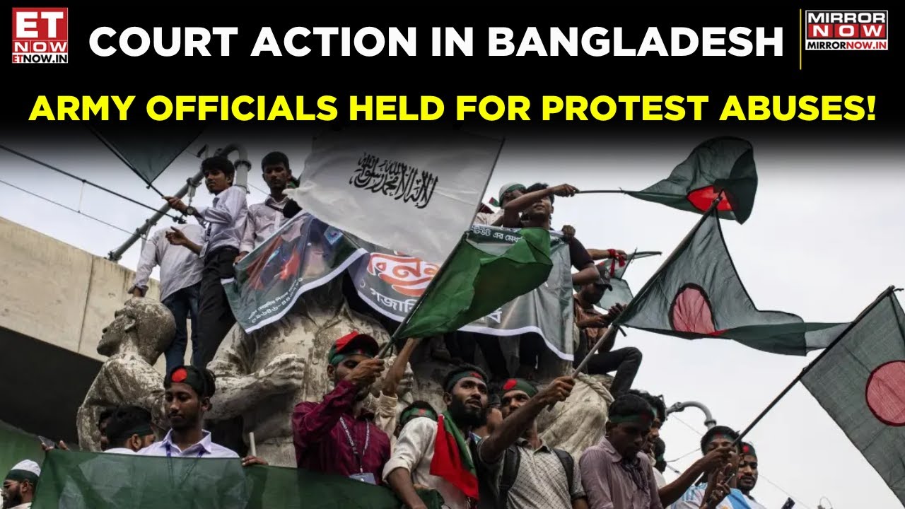 Senior Bangladesh Army Officials Remanded for Alleged Human Rights Violations | World News | ET Now