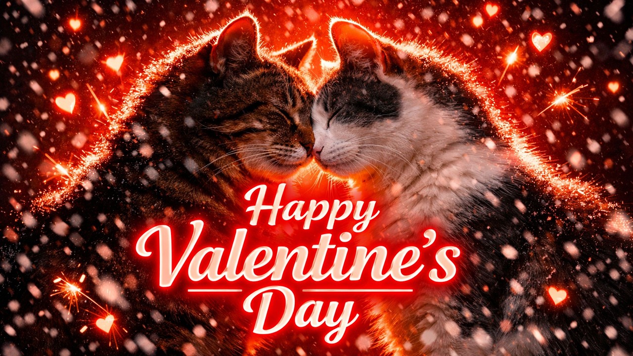 Love in the Air 💕 | Valentine Background Music & Warm Candlelight