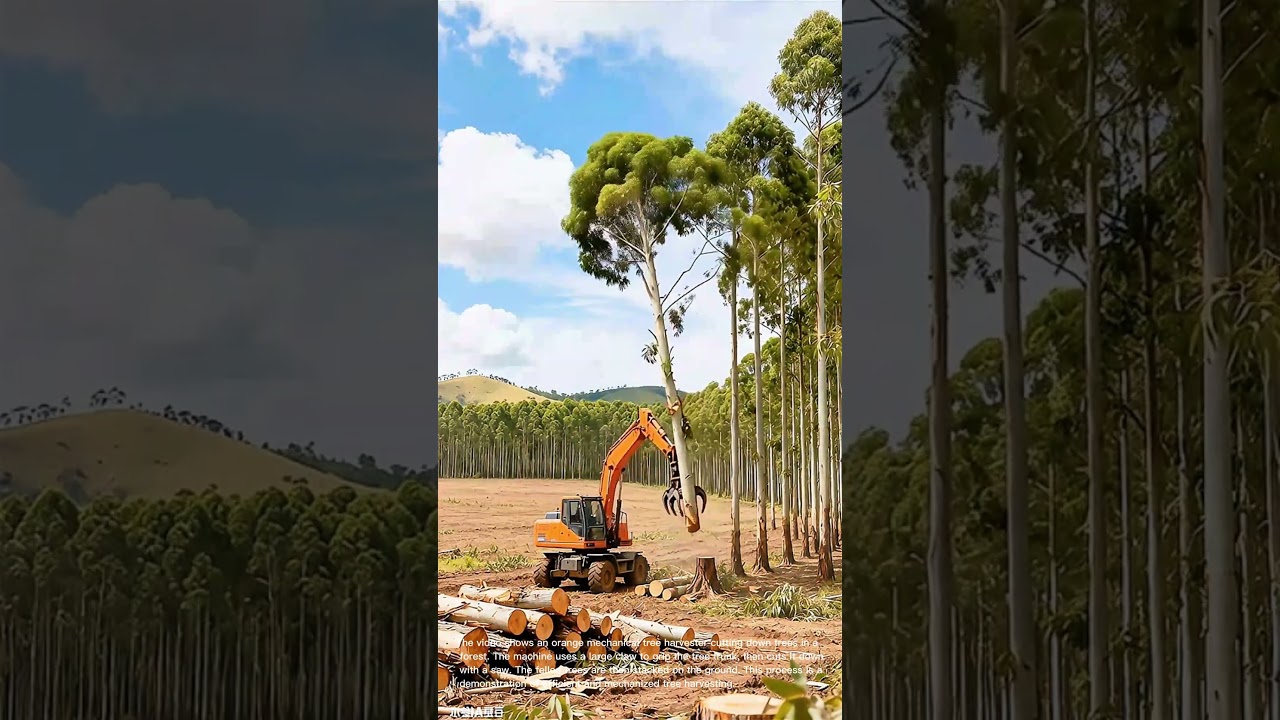 Efficient Tree Harvesting: Using a Mechanical Tree Harvester