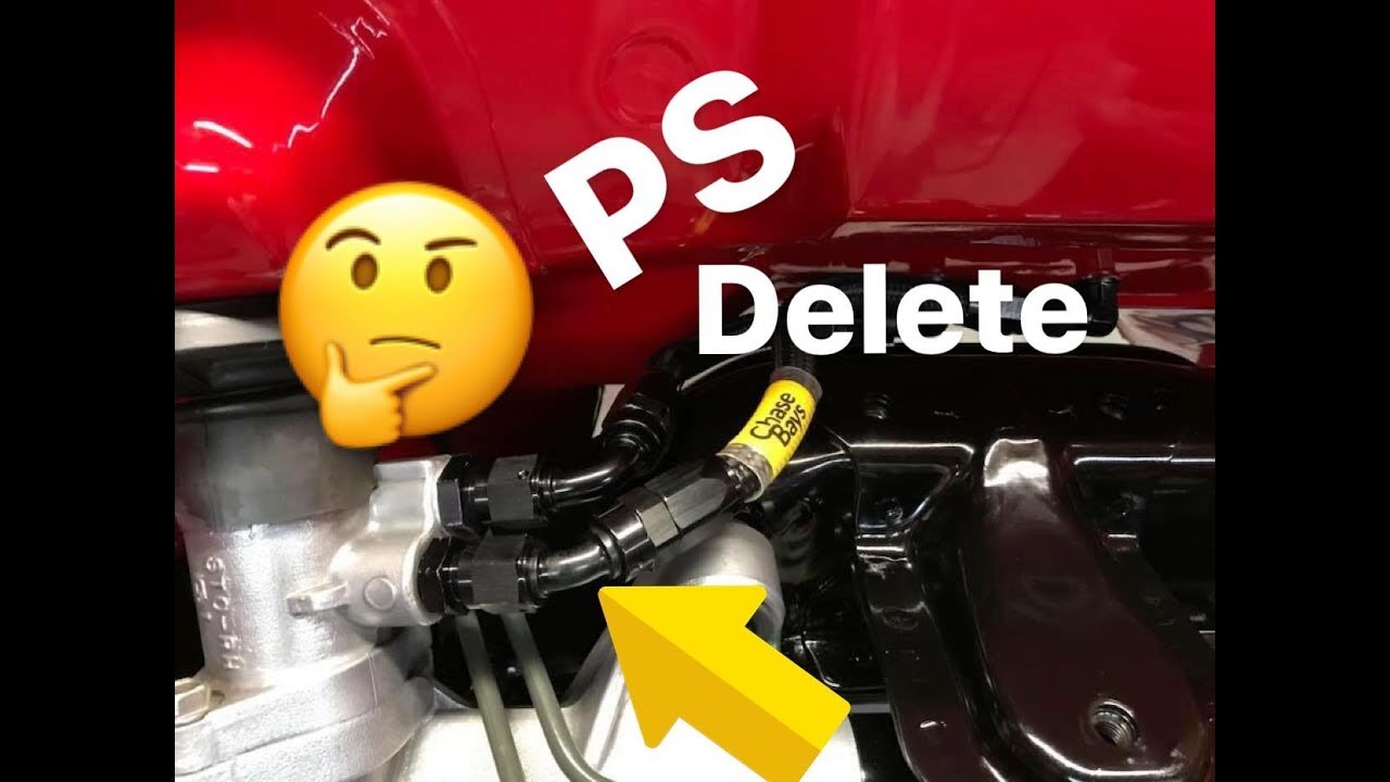 Power Steering delete