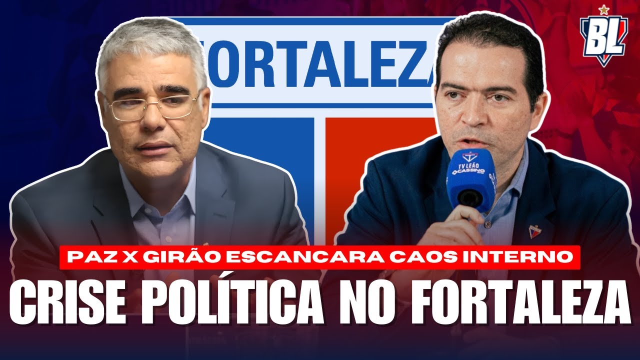 🚨 CRISE POL&Iacute;TICA NO FORTALEZA: PAZ x GIR&Atilde;O ESCANCARA CAOS INTERNO 🤯 FEC NA VICE LANTERNA