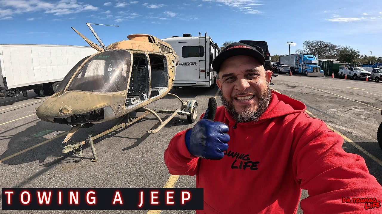 TOWING A JEEP 2021 #37