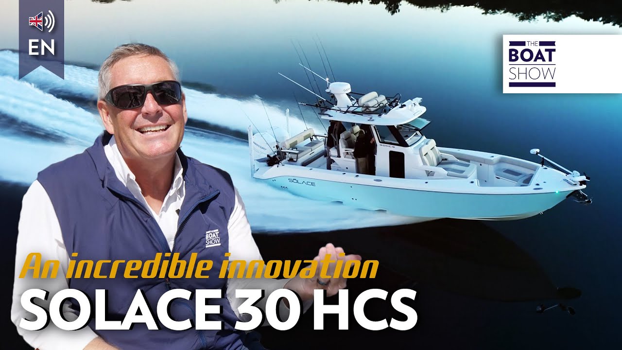 SOLACE 30HCS seen at St. Petersburg Boat Show 2024 - The Boat Show