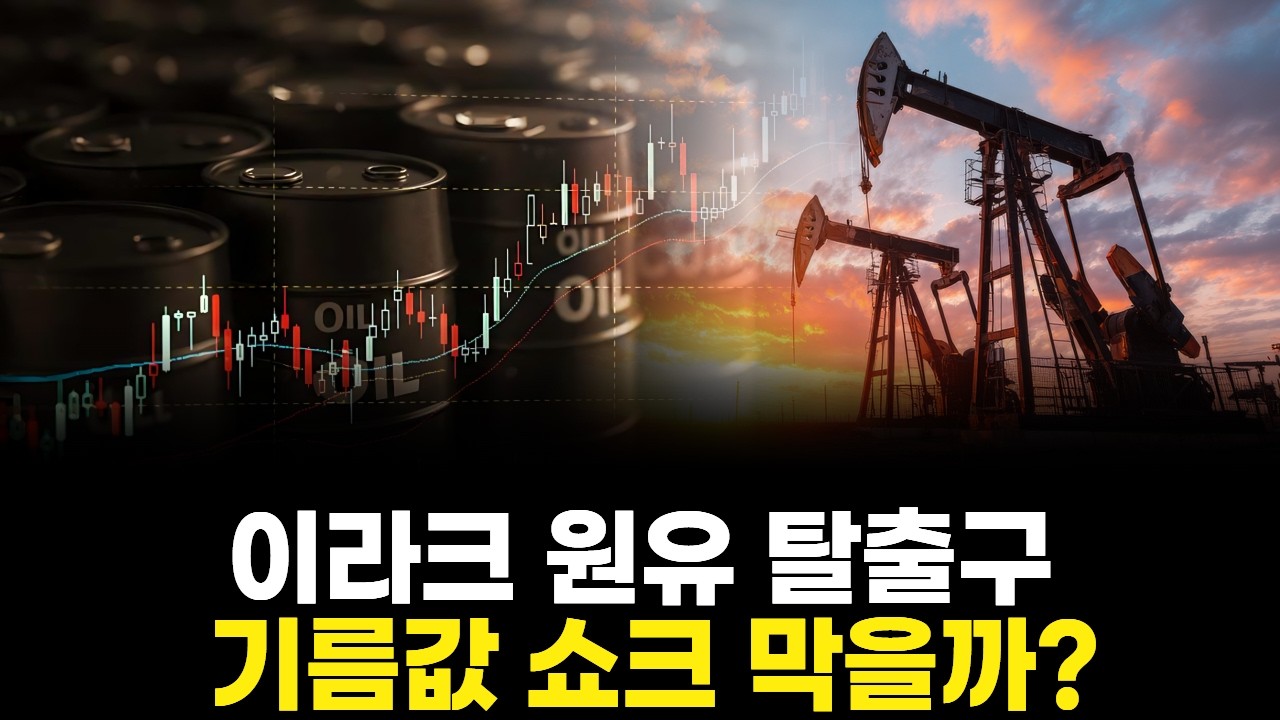 이라크 원유 탈출구, 기름값 쇼크 막을까?