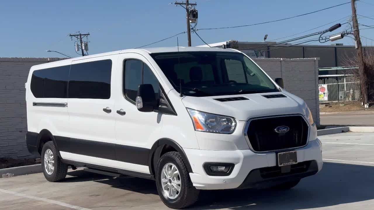 2021 Ford Transit 350 Passenger Van XLT w/Low Roof Van 3D Dallas TX