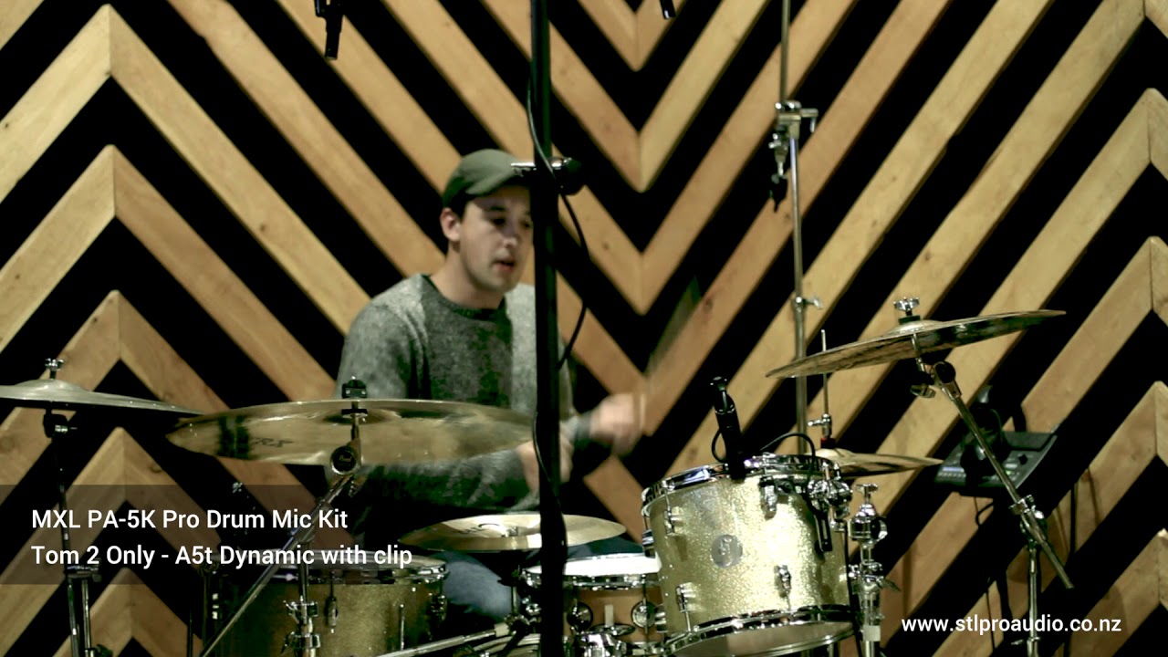 MXL Microphones PA-5K Pro Drum Package Video Demo - STL Audio