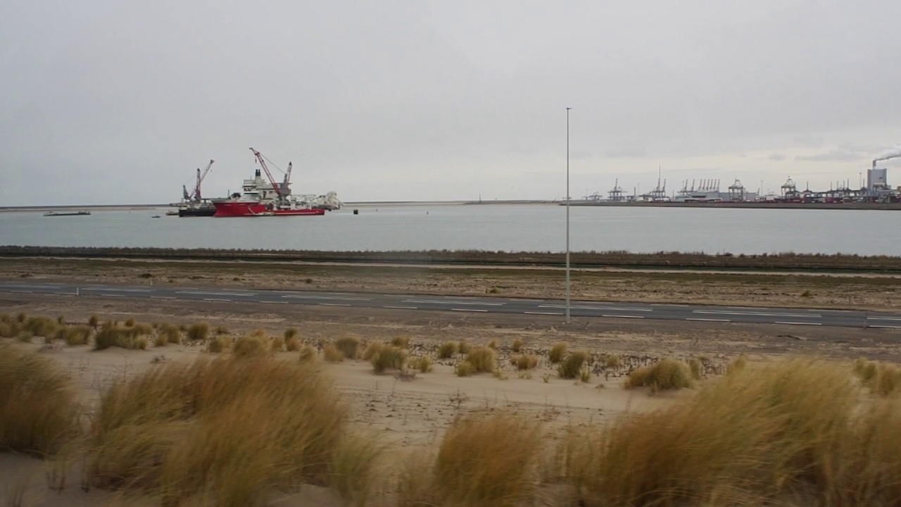 Vlog Fossielenexpeditie  Maasvlakte 2 Port of Rotterdam