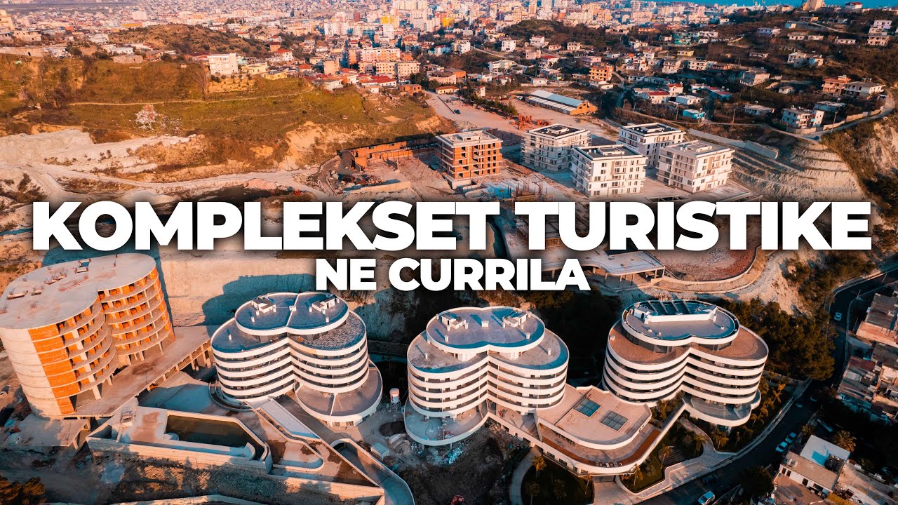 KOMPLEKSET E REJA TURISTIKE NE CURRILA | 5K DRONE VIDEO, DURRES 2023