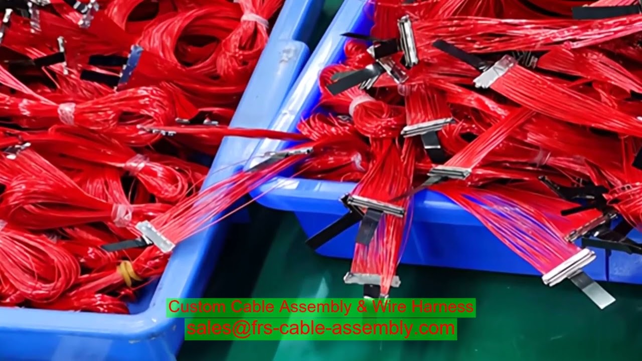 CABLINE-CA HARNESS 60P 200MM lvds micro coax micro coaxial cable for machine vision USB-A Cable Harn