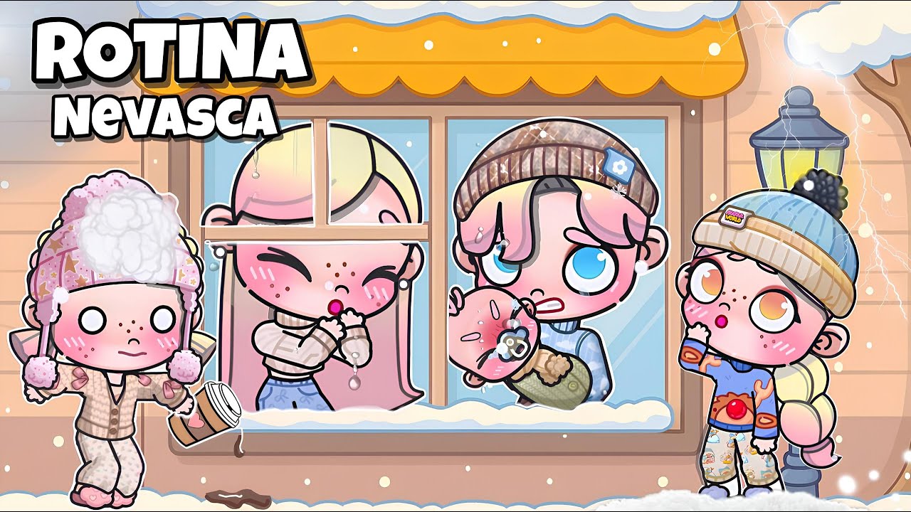 ROTINA NEVASCA ❄️🌨️ | AVATAR WORLD ROTINAS E HISTÓRIAS PAZU - FAMÍLIA TOGETHER