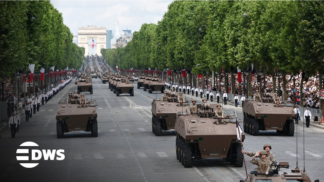 July 14 Parade Day 2025 | France’s Powerful Annual Display of Military Strength in Paris | AQ1E