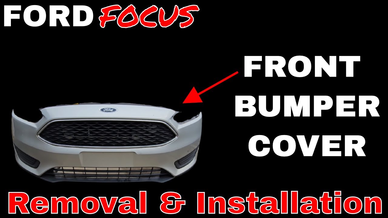 Снятие и установка переднего бампера Ford Focus 2015 (JOATD)