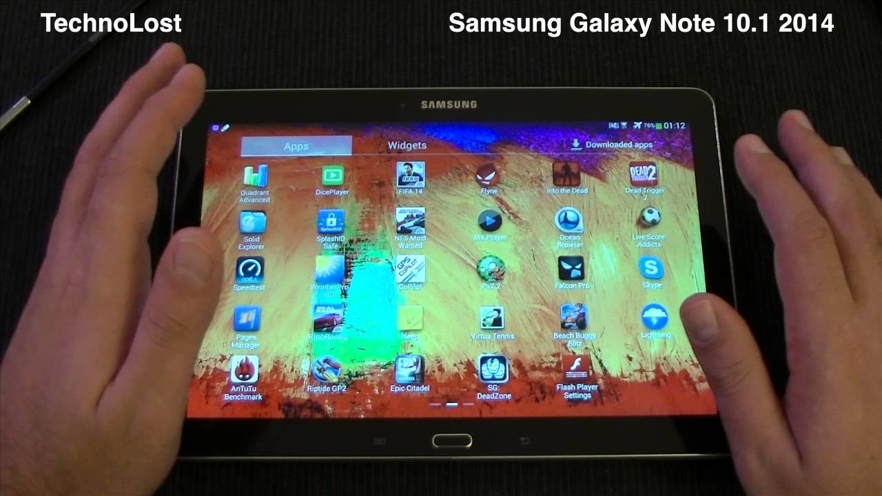 Samsung Galaxy Note 10.1 2014 - Review 3/3 [ENG] by TechnoLost