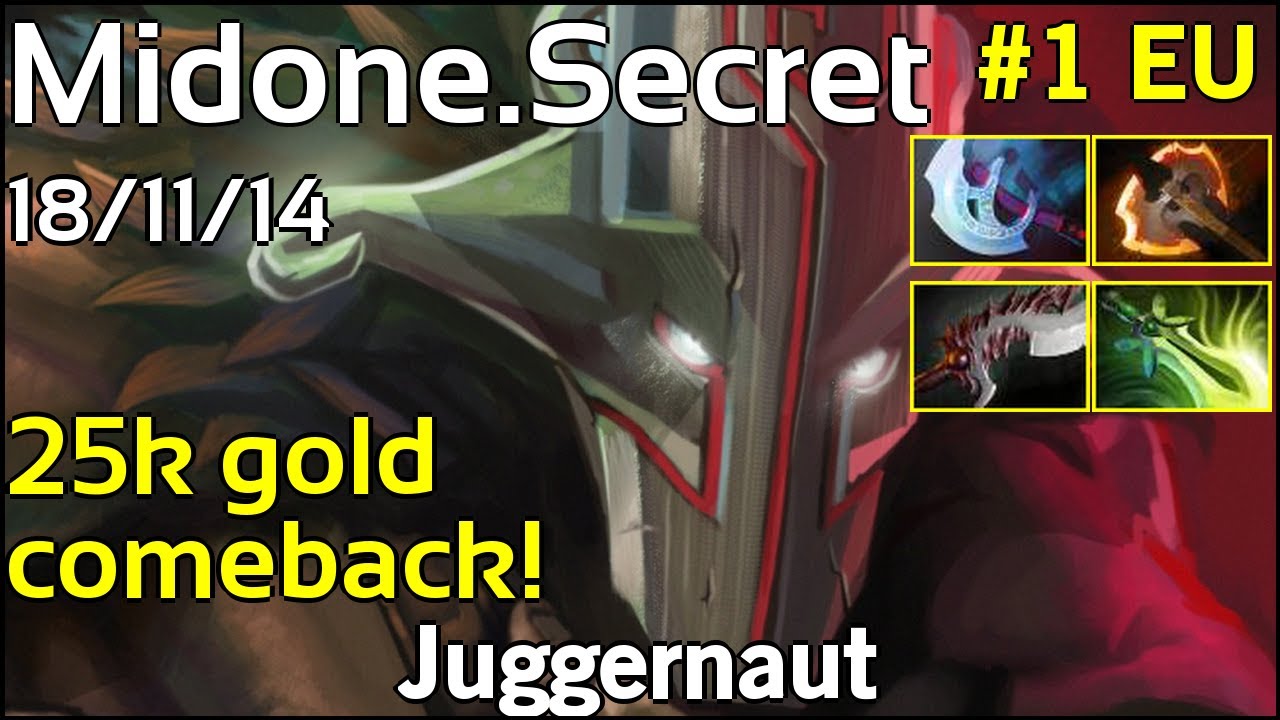 Midone [Secret] Juggernaut - Dota 2  7.19
