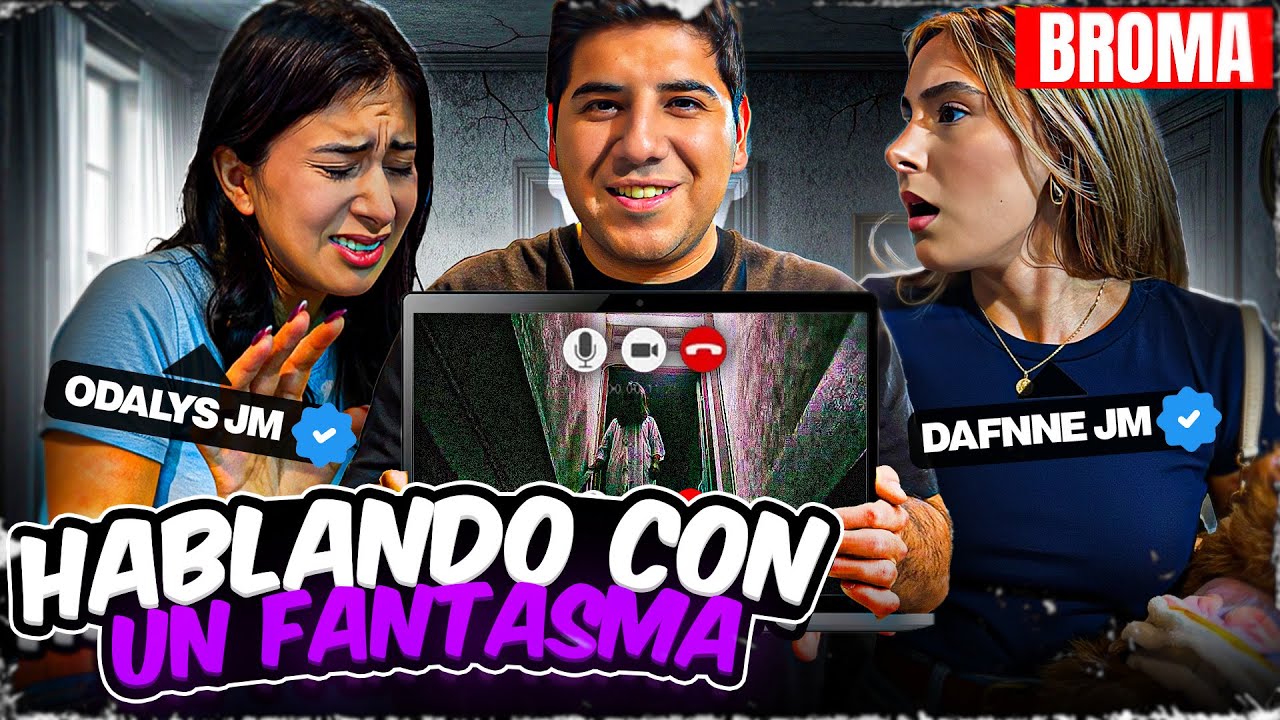 HABLAMOS CON UN FANTASMA *BROMA A ODALYS* | Alan Mejia