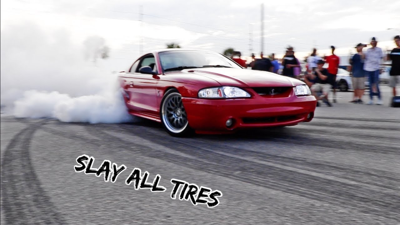 Mustang Week 2018 Burnouts & Rev Battle!
