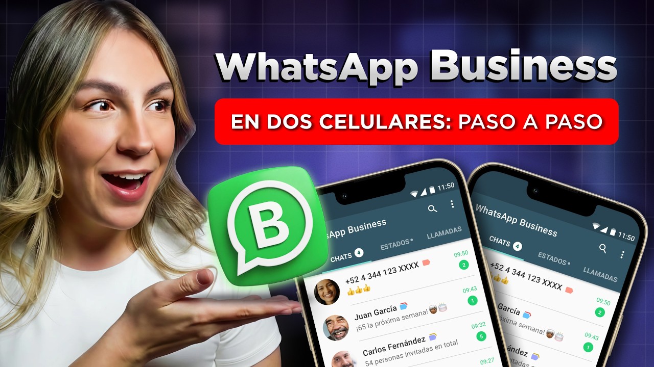 &iexcl;Activa WhatsApp en dos celulares SIN riesgos! 📲 [Tutorial R&Aacute;PIDO 2026]
