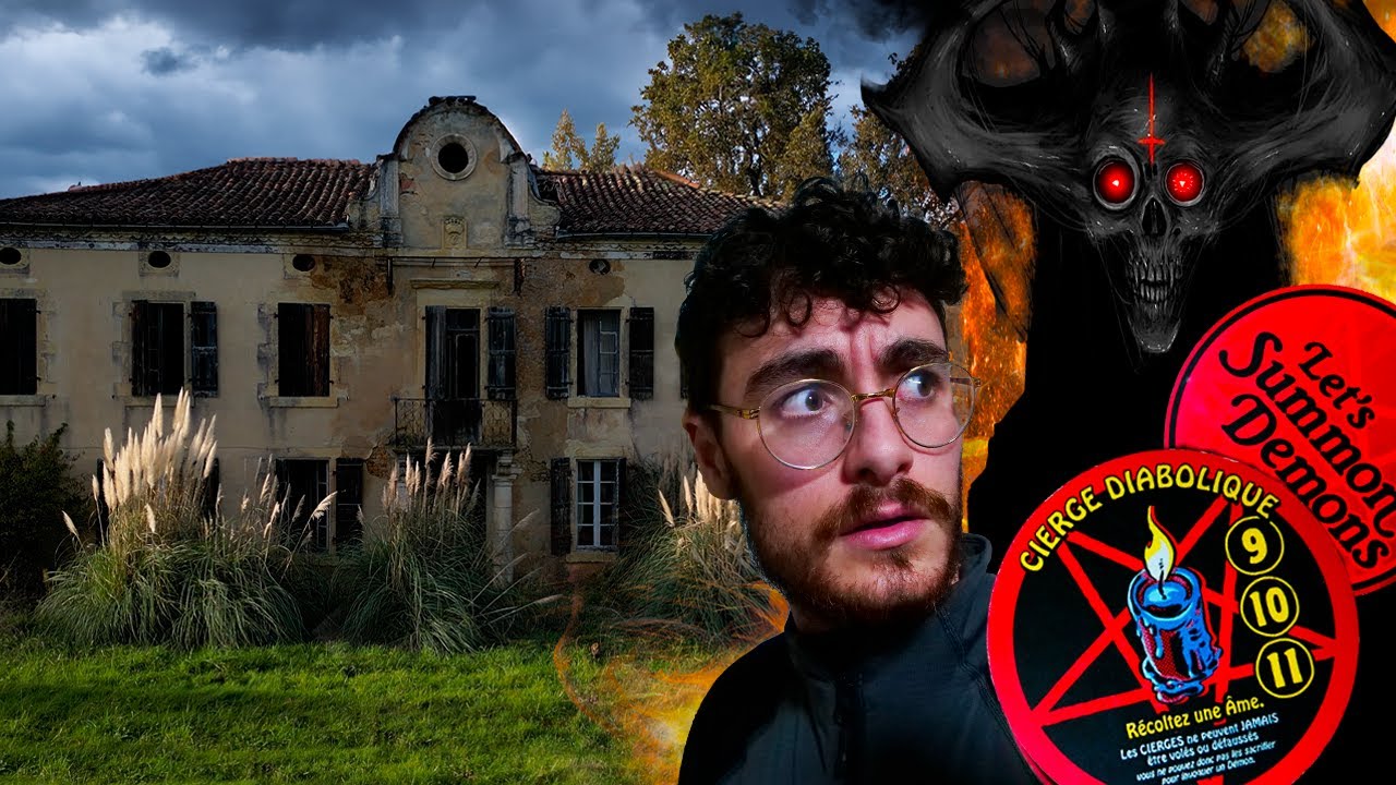 J'INVOQUE DES DÉMONS DANS CE CHÂTEAU ABANDONNÉ ?! ( son histoire est folle! ) #urbex