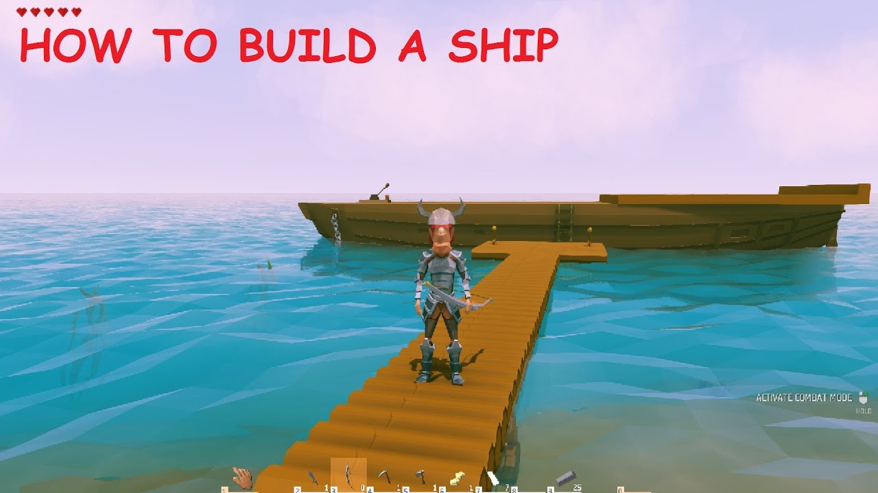 ylands ep3: starting ship build