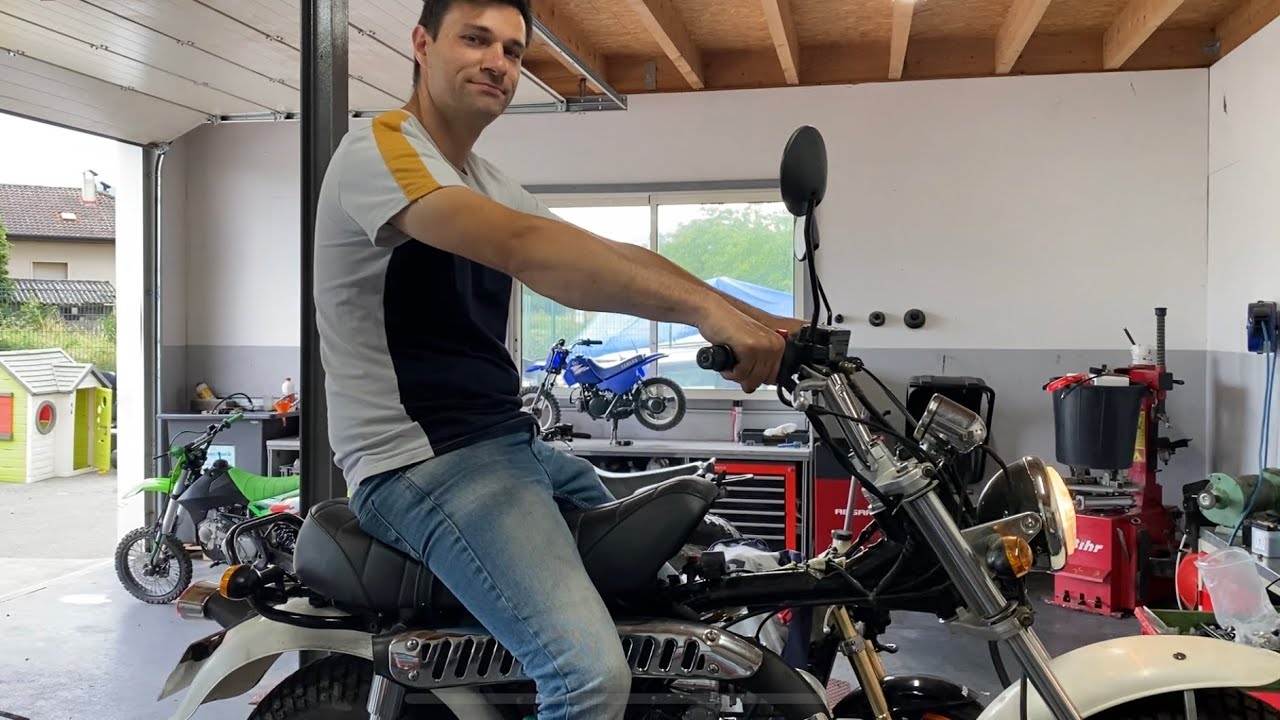 REDEMARRAGE SKYTEAM 125 - MOTO DE BIKER (Dax-Vanvan)