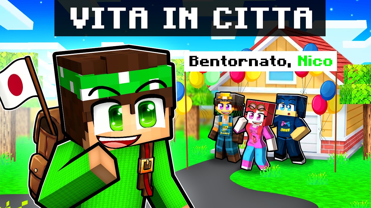 SONO TORNATO nella VITA IN CITTÀ 1 REMAKE su MINECRAFT!