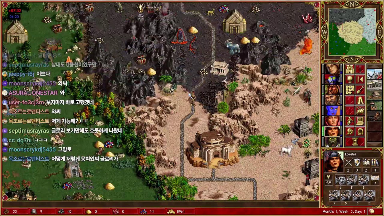 [Homm3 멀티플레이] 일요일엔 가볍게