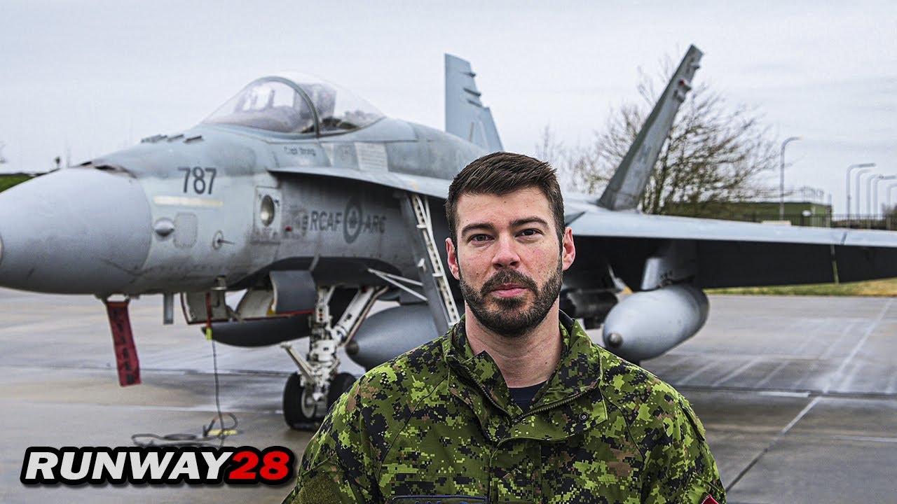 Extended Exercise Interview with "Banger" DETCO Canadian Air Force at Frisian Flag Leeuwarden