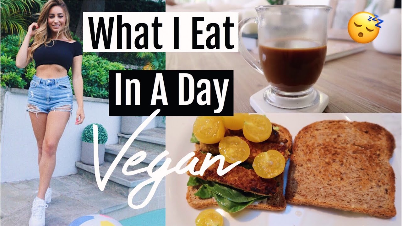What I eat in a day VEGAN + HEALTHY!