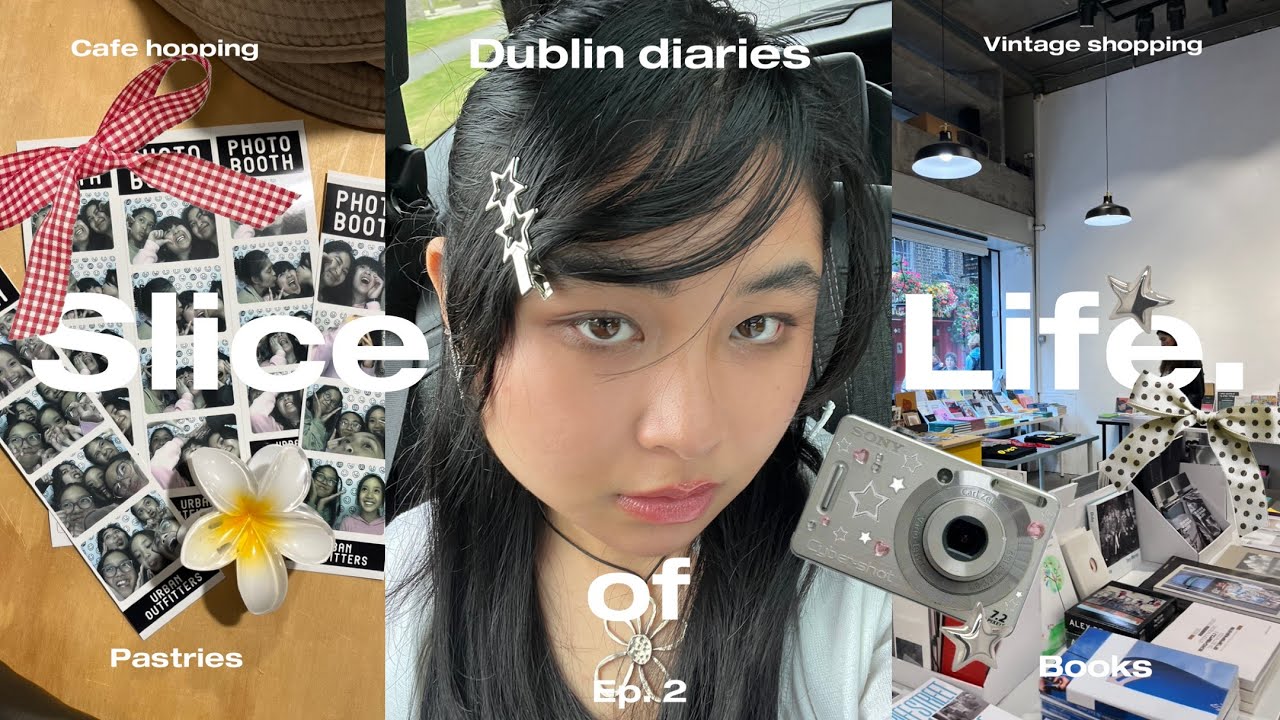 a random day in july 🍵📚| cafe hopping, vintage shopping, second hand books