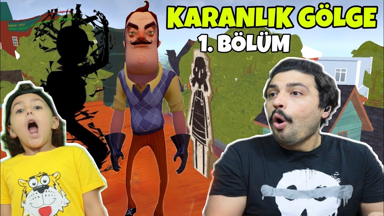 KARANLIK HAYALET WİLSONU ELE GEÇİRDİ! WİLSON KIZINA NAPTIN SEN! | Hello Neighbor Mod