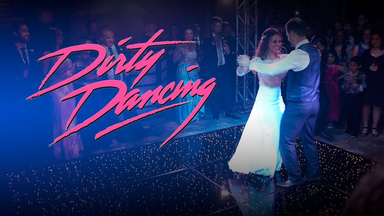 Dança maravilhosa dos noivos