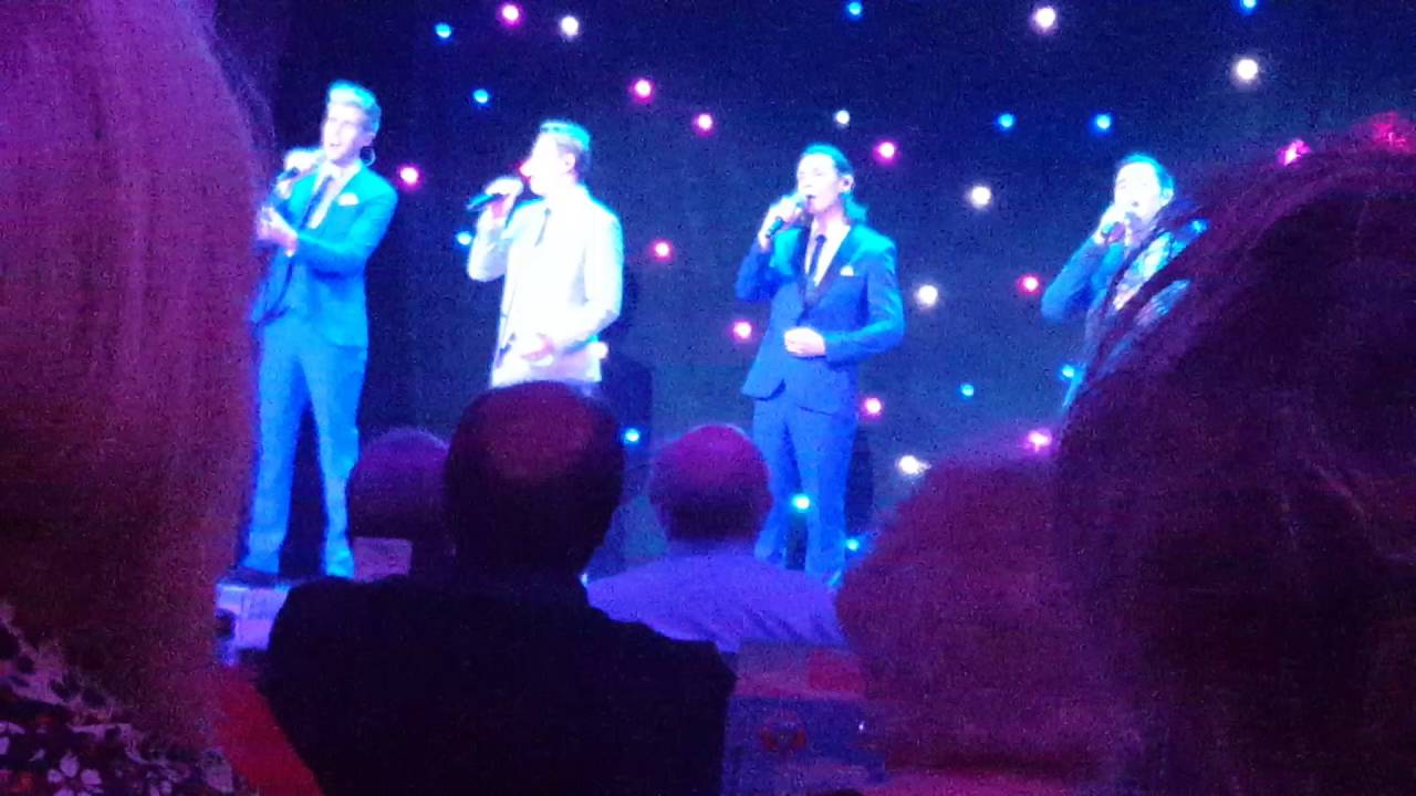 Collabro  Love is a many splendoured  thing .Littlecote  House Hotel