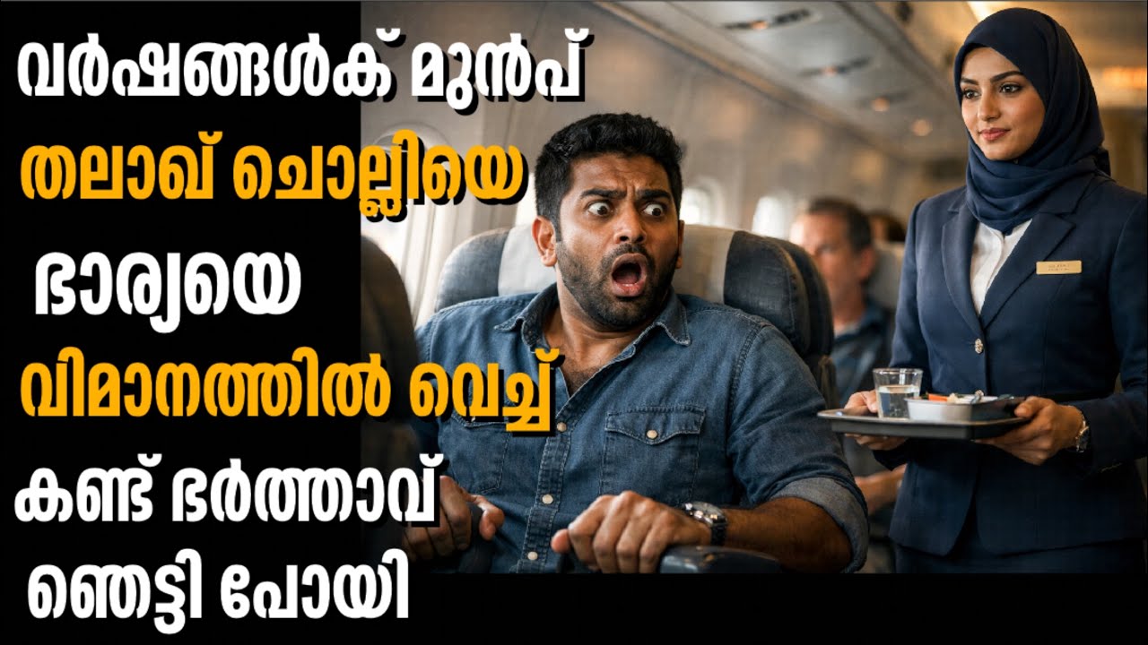 വർഷങ്ങൾക് മുൻപ് ത്വലാഖ് ചൊല്ലിയെ ഭാര്യയെ ഫ്ലൈറ്ൽ വെച്ച് കണ്ട് ഭർത്താവ് ഞെട്ടി 
