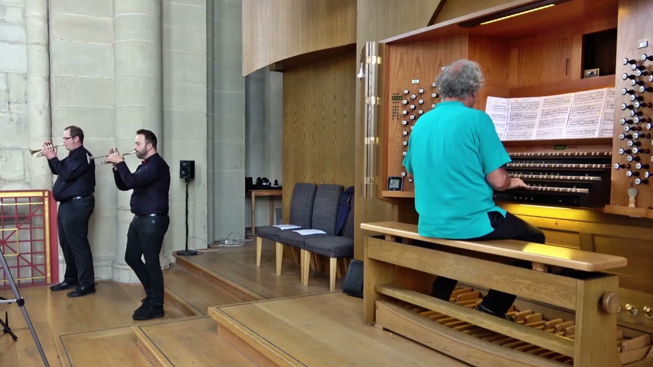 Trumpets and Organ: Bach - Erschallet ihr Lieder, erklinget ihr Saiten!